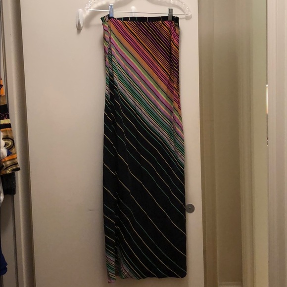 Amanda Uprichard rainbow maxi skirt - Picture 4 of 4
